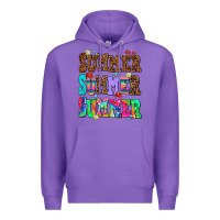 Purple summer summer summer Premium Hoodie - AdoDesignShop