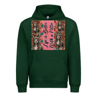 Forest Green life is better with a pittie Urban Hoodie - JahusDesignShop