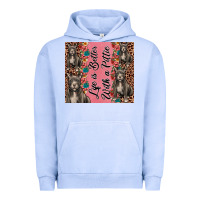 Pigment Grape Ice life is better with a pittie Urban Hoodie - JahusDesignShop