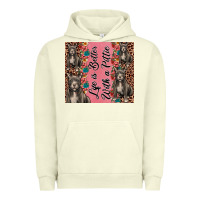 Pigment Pistachio life is better with a pittie Urban Hoodie - JahusDesignShop