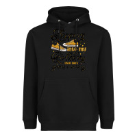 Black stepping into my birthday with god s grace and mer Heavyweight Hoodie - MaliasSmallBusiness