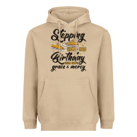 Mushroom stepping into my birthday with god s grace and mer Heavyweight Hoodie - MaliasSmallBusiness