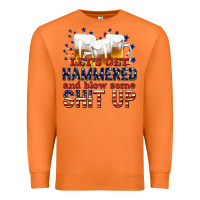 Carrot lets get hammered Premium Sweatshirt - texasbilliewilder