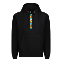 Black fall pumpkin Premium Hoodie - BundleAndBundleShop