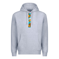 Heather Grey fall pumpkin Premium Hoodie - BundleAndBundleShop