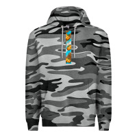 Slate Camo fall pumpkin Premium Hoodie - BundleAndBundleShop