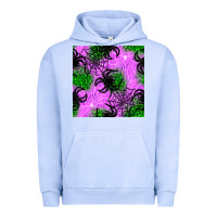 Pigment Grape Ice halloween spider green leopard seamless pattern Urban Hoodie - BundleAndBundleShop