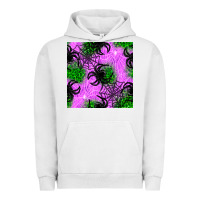 Pigment Lunar Rock halloween spider green leopard seamless pattern Urban Hoodie - BundleAndBundleShop