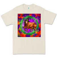 Bone halloween red angus bull Premium Tee - LillyAllenDesigns