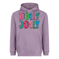 Lavender holly jolly Heavyweight Hoodie - MaliasSmallBusiness