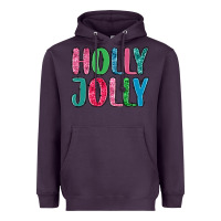 Plum holly jolly Heavyweight Hoodie - MaliasSmallBusiness