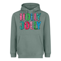 Sage holly jolly Heavyweight Hoodie - MaliasSmallBusiness
