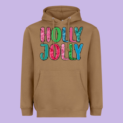 Heavyweight Hoodie holly jolly