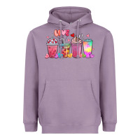 Lavender love coffee cups Heavyweight Hoodie - MaliasSmallBusiness