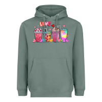 Sage love coffee cups Heavyweight Hoodie - MaliasSmallBusiness