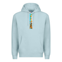 Blue Mist butterfly fall Premium Hoodie - BundleAndBundleShop