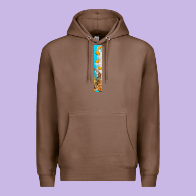 Butterfly Fall Premium Hoodie Designed By Bundleandbundleshop