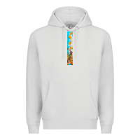 Dove Grey butterfly fall Premium Hoodie - BundleAndBundleShop