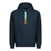 Navy butterfly fall Premium Hoodie - BundleAndBundleShop