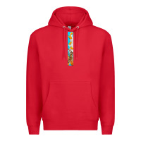 Red butterfly fall Premium Hoodie - BundleAndBundleShop