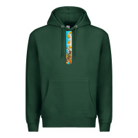 Sports Green butterfly fall Premium Hoodie - BundleAndBundleShop