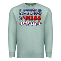 Seafoam little miss america Premium Sweatshirt - texasbilliewilder