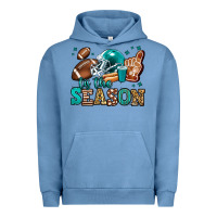 Pigment Pebble Blue tis the season american football Urban Hoodie - Jasminsmagicworld