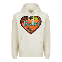 Teacher Heart Premium Hoodie | Teevron