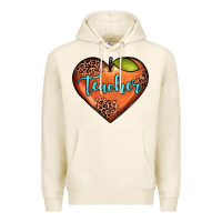 Tofu teacher heart Premium Hoodie - JahusDesignShop
