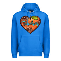 True Royal teacher heart Premium Hoodie - JahusDesignShop