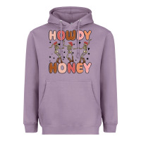 Lavender howdy honey Heavyweight Hoodie - MaliasSmallBusiness