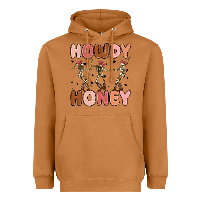 Howdy Honey Heavyweight Hoodie by MaliasSmallBusiness | Teevron