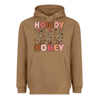 Toasted Coconut howdy honey Heavyweight Hoodie - MaliasSmallBusiness