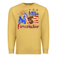 Antique Gold little miss firecracker billie wilder Premium Sweatshirt - texasbilliewilder