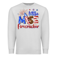 Dove Grey little miss firecracker billie wilder Premium Sweatshirt - texasbilliewilder