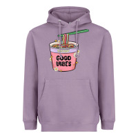 Lavender instant good vibes noodles Heavyweight Hoodie - MaliasSmallBusiness