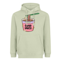 Matcha instant good vibes noodles Heavyweight Hoodie - MaliasSmallBusiness