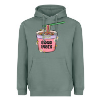 Sage instant good vibes noodles Heavyweight Hoodie - MaliasSmallBusiness