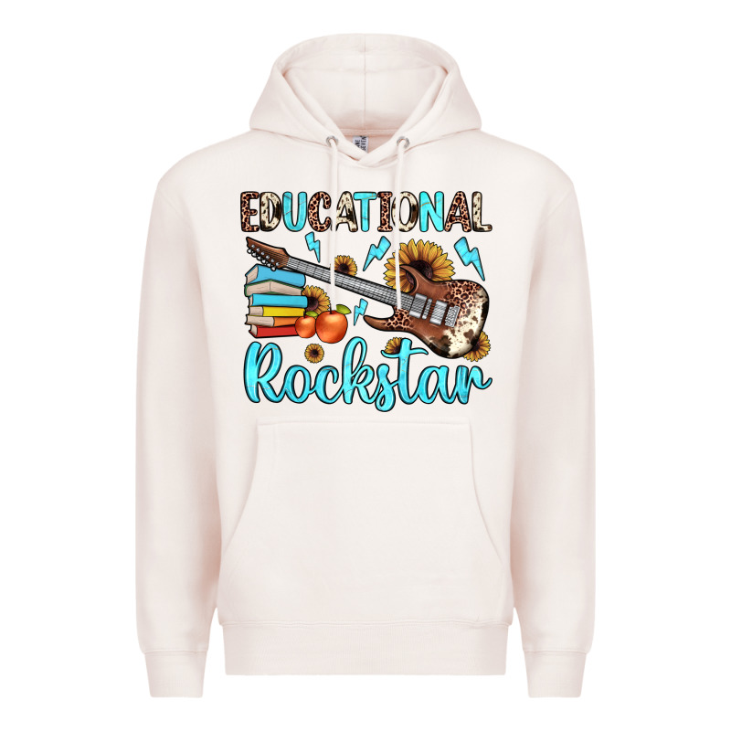 Educational Rockstar Premium Hoodie by JahusDesignShop | Teevron