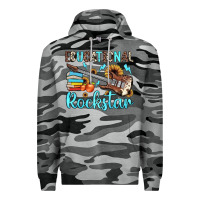 Slate Camo educational rockstar Premium Hoodie - JahusDesignShop