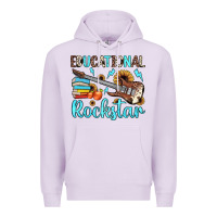 Lilac educational rockstar Premium Hoodie - JahusDesignShop