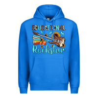 True Royal educational rockstar Premium Hoodie - JahusDesignShop