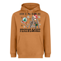 Meerkat look at me being all festive and shit Heavyweight Hoodie - MaliasSmallBusiness
