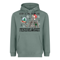 Sage look at me being all festive and shit Heavyweight Hoodie - MaliasSmallBusiness