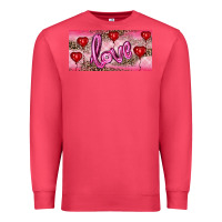 Cardinal Valentine's Day Love Balloon Heart Balloons Premium Sweatshirt - RanaPortraitStore