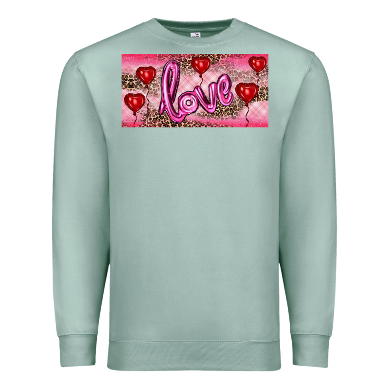 Valentine's Day Love Balloon Heart Balloons Premium Sweatshirt by RanaPortraitStore | Teevron