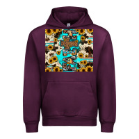Mauve Wine faith Urban Hoodie - JahusDesignShop