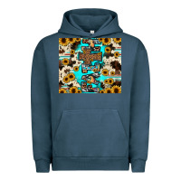 Pigment Midnight Navy faith Urban Hoodie - JahusDesignShop