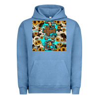 Pigment Pebble Blue faith Urban Hoodie - JahusDesignShop