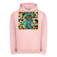 Pigment Salmon faith Urban Hoodie - JahusDesignShop